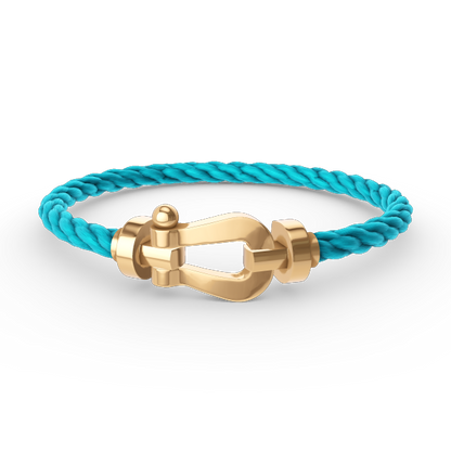 [Regalia Jewelry]FORCE LARGE HORSESHOE NO DIAMOND BRACELET GOLD