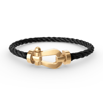 [Regalia Jewelry]FORCE LARGE HORSESHOE NO DIAMOND BRACELET GOLD