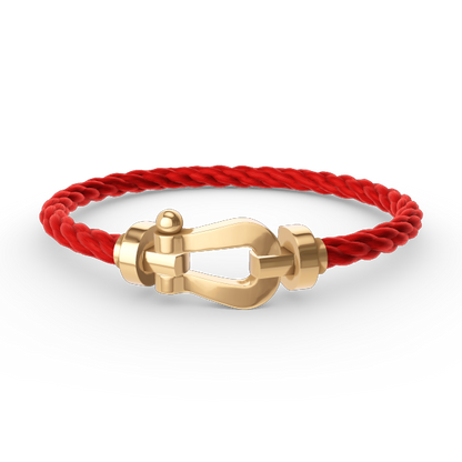 [Regalia Jewelry]FORCE LARGE HORSESHOE NO DIAMOND BRACELET GOLD