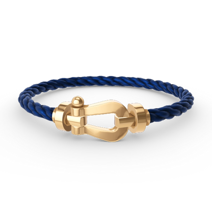 [Regalia Jewelry]FORCE LARGE HORSESHOE NO DIAMOND BRACELET GOLD