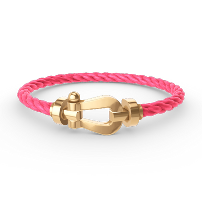 [Regalia Jewelry]FORCE LARGE HORSESHOE NO DIAMOND BRACELET GOLD