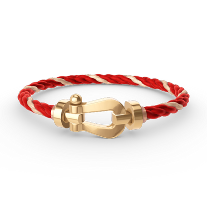 [Regalia Jewelry]FORCE LARGE HORSESHOE NO DIAMOND BRACELET GOLD
