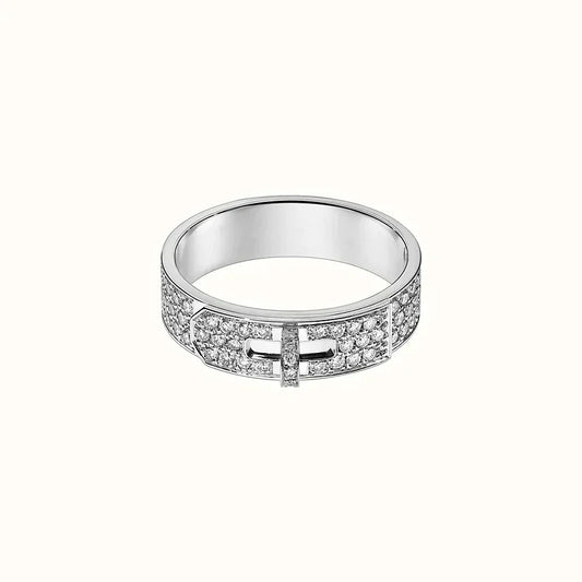 [Regalia Jewelry]KELLY SILVER DIAMOND RING