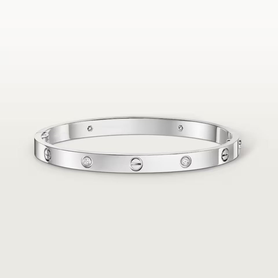 [Regalia Jewelry]LOVE BRACELET 4.8MM 4 DIAMONDS