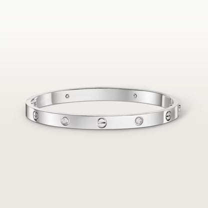 [Regalia Jewelry]LOVE BRACELET 4.8MM 4 DIAMONDS