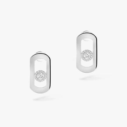 [Regalia  Jewels]So Move Diamond Earrings in Yellow Gold