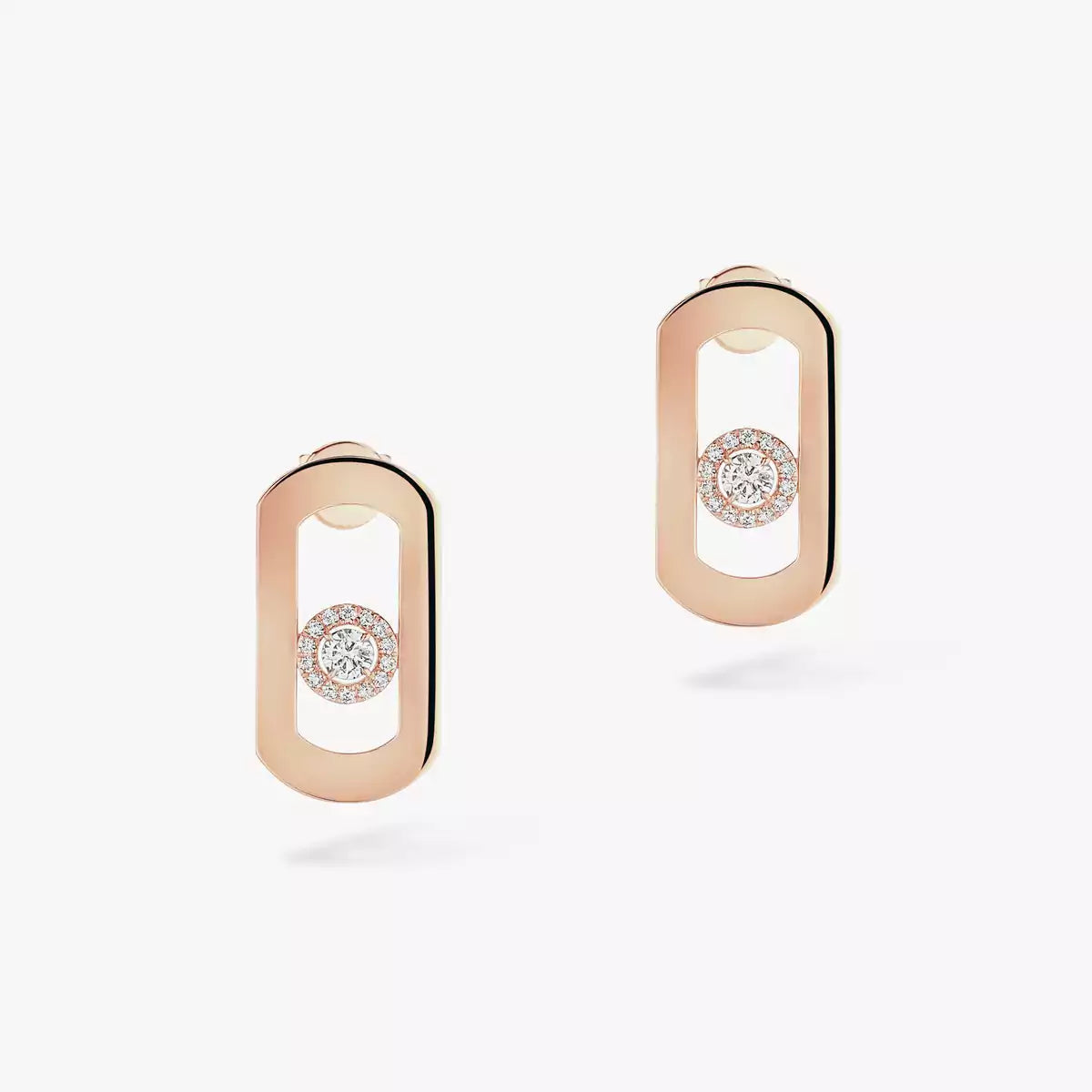 [Regalia  Jewels]So Move Diamond Earrings in Yellow Gold