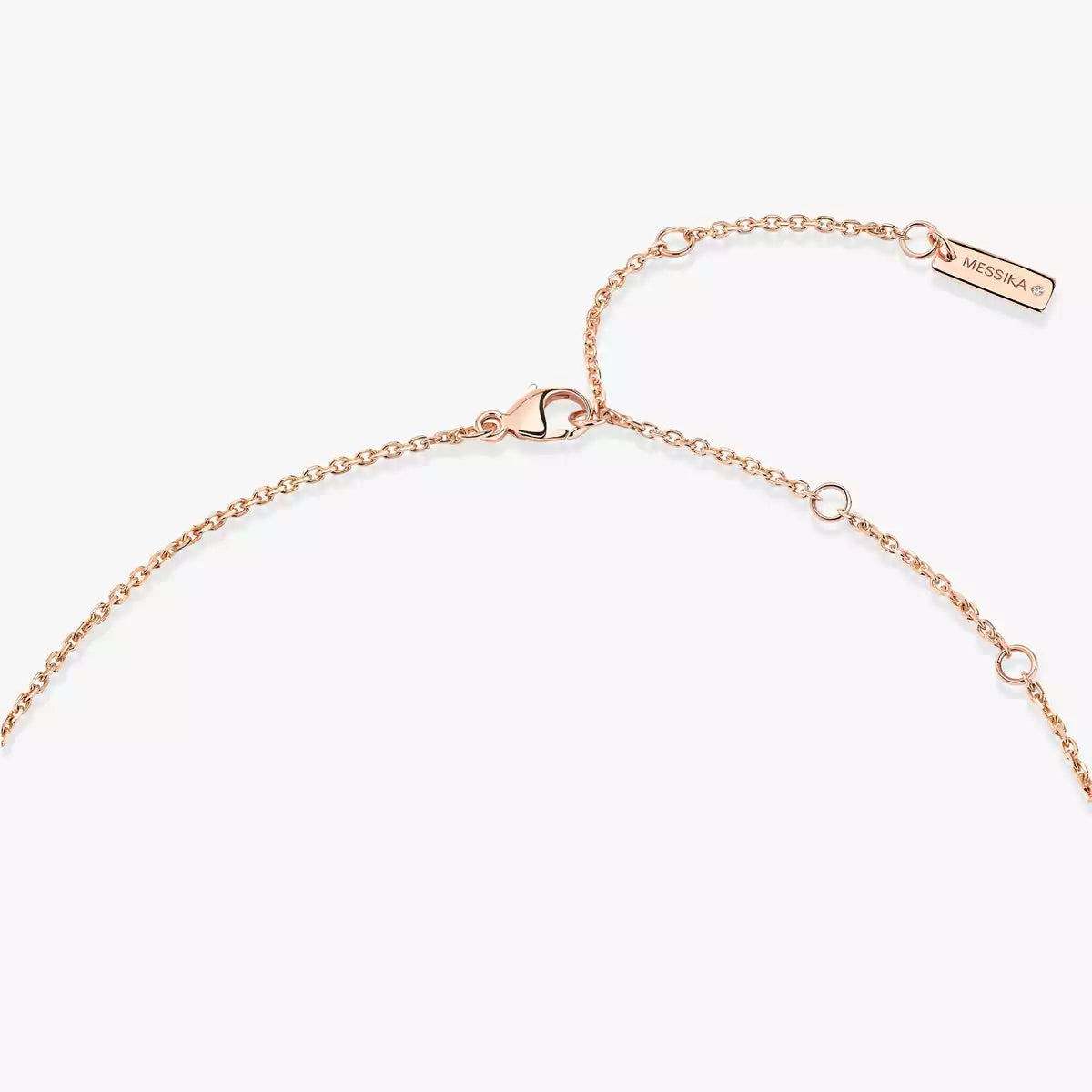 [Regalia  Jewels]Lucky Eye Diamond Necklace in Rose Gold and Turquoise