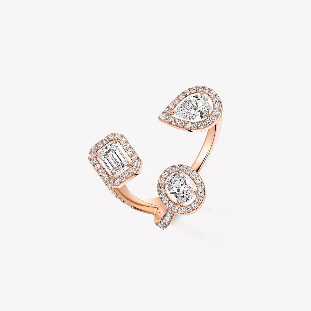 [Regalia  Jewels]  Diamond Ring 0,25ct My Twin Trilogy