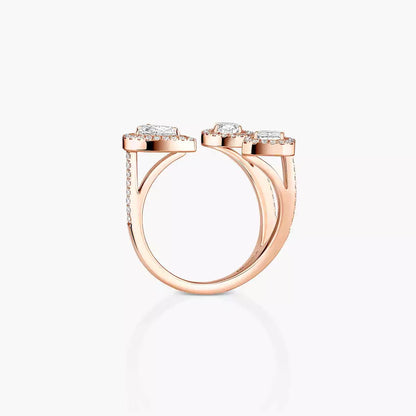 [Regalia  Jewels]  Diamond Ring 0,25ct My Twin Trilogy