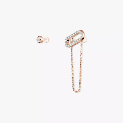 [Regalia  Jewels]Move Uno Diamond Earrings