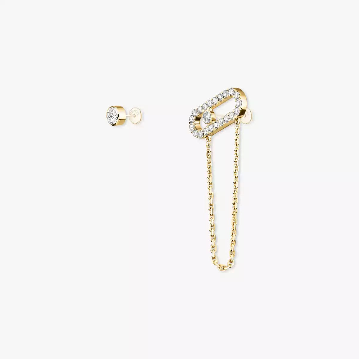 [Regalia  Jewels]Move Uno Diamond Earrings