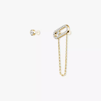 [Regalia  Jewels]Move Uno Diamond Earrings