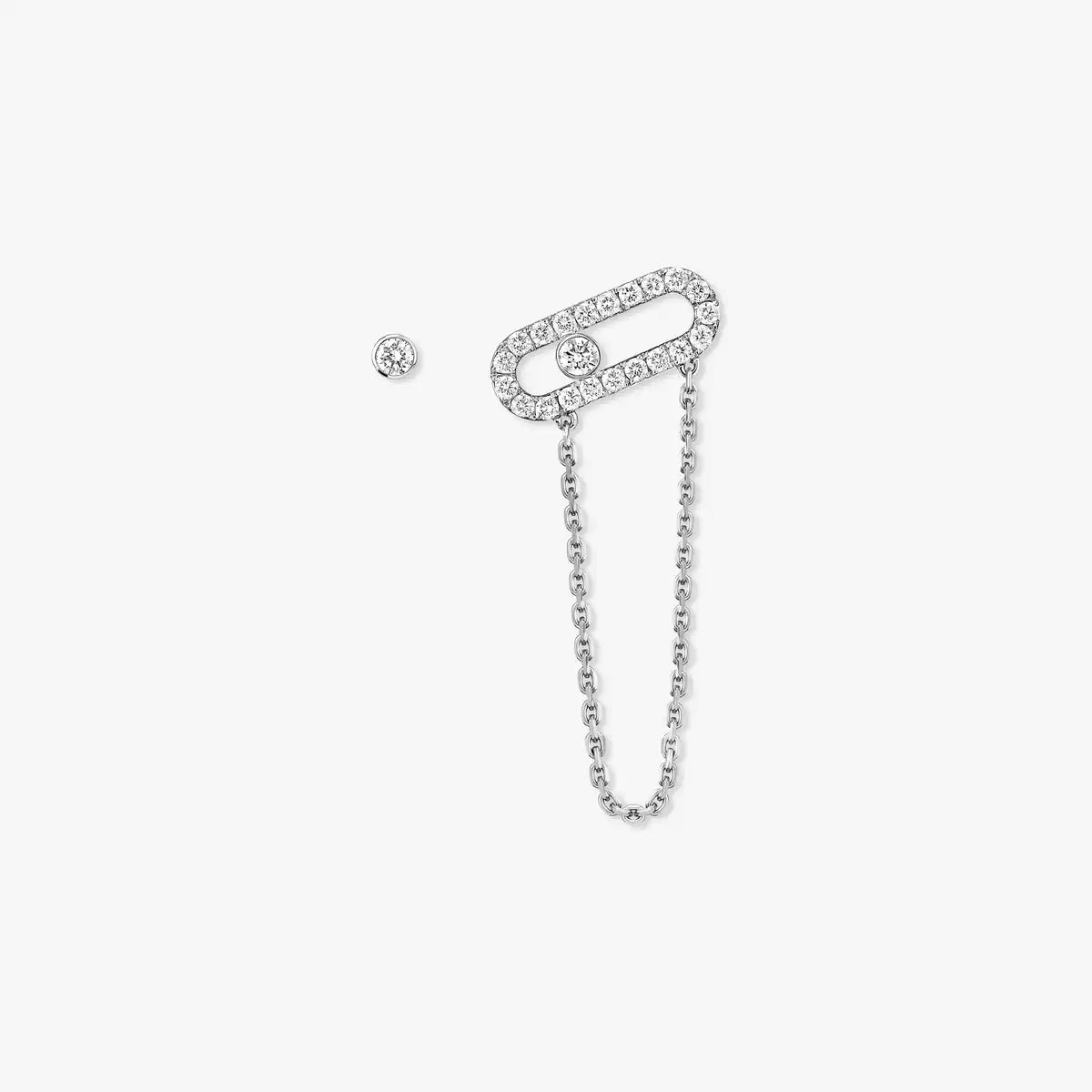 [Regalia  Jewels]Move Uno Diamond Earrings