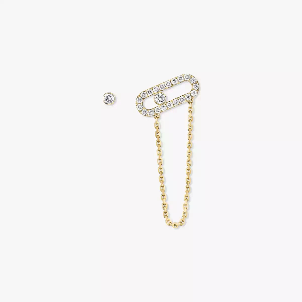 [Regalia  Jewels]Move Uno Diamond Earrings