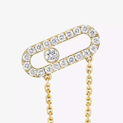 [Regalia  Jewels]Move Uno Diamond Earrings