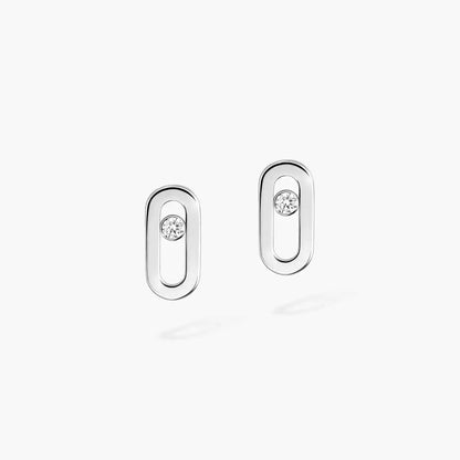 [Regalia  Jewels]Move Uno Diamond Stud Earrings