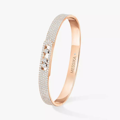 [Regalia  Jewels]Move Noa Full Pav¨¦ Diamond Bangle Bracelet