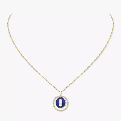 [Regalia  Jewels]Lucky Move Diamond Necklace in Rose Gold and White Mother-of-Pearl