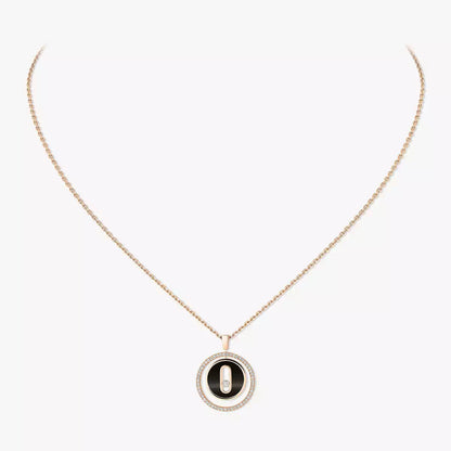[Regalia  Jewels]Lucky Move Diamond Necklace in Rose Gold and White Mother-of-Pearl