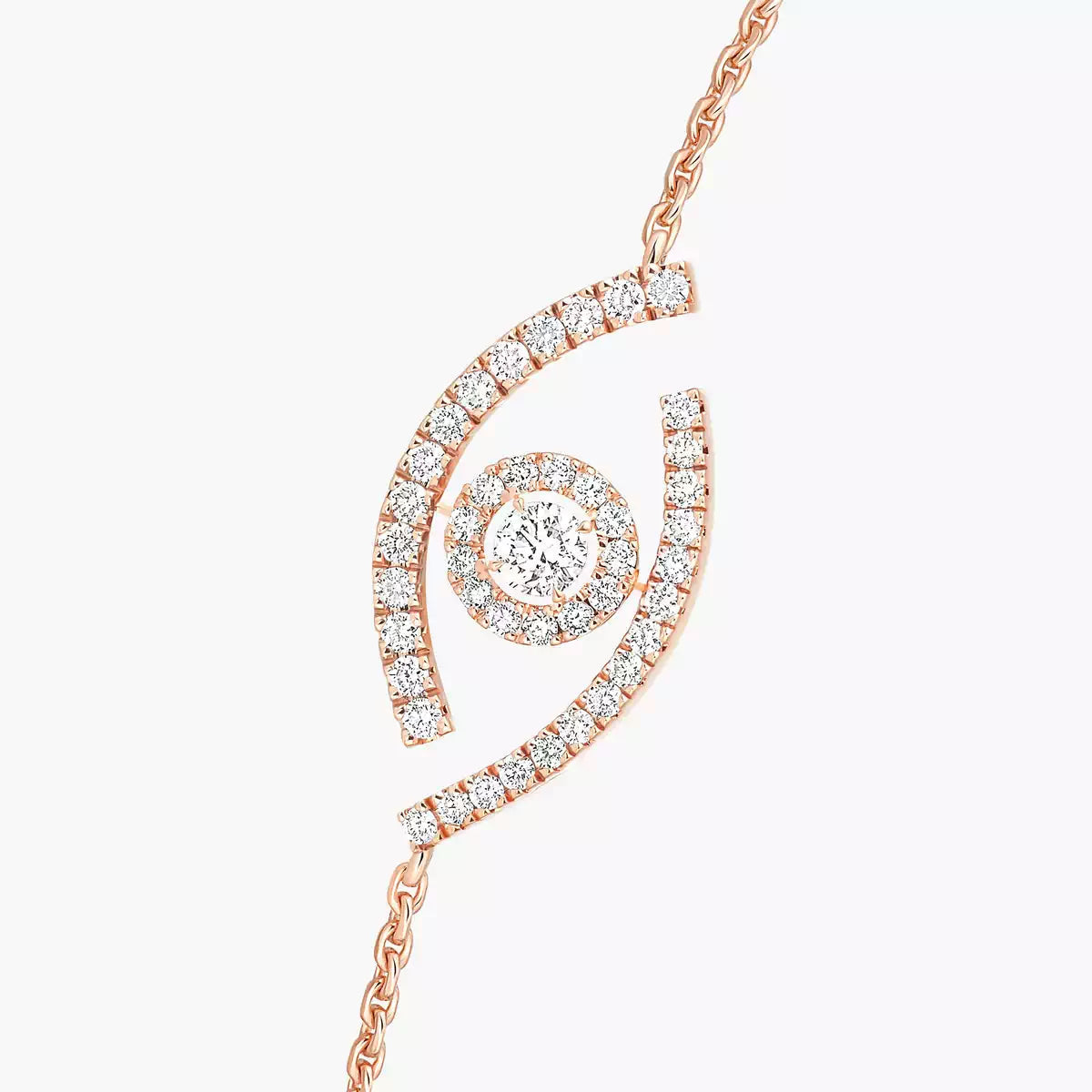 [Regalia  Jewels]Lucky Eye Pave-Set Diamond Bracelet