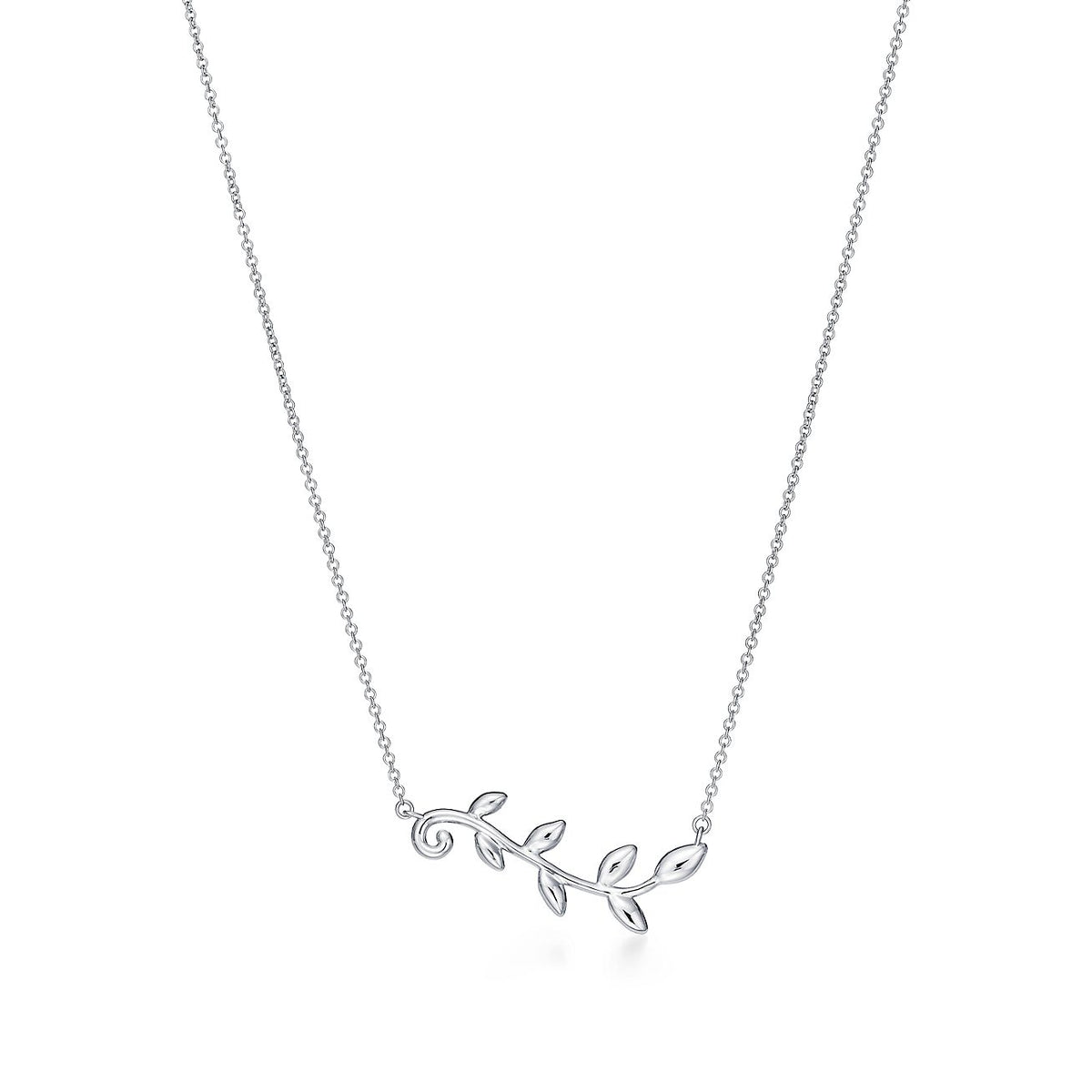 [Regalia Jewels]PALOMA PICASSO STERLING SILVER OLIVE BRANCH NECKLACE