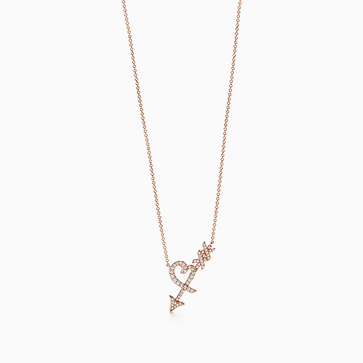 [Regalia Jewels]COLGANTE HEART & ARROW NECKLACE