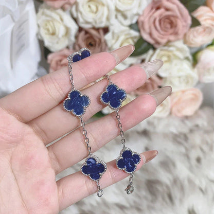 [Regalia Jewelry]CLOVER 5 MOTIF PIETERSITE BRACELET COLLECTION