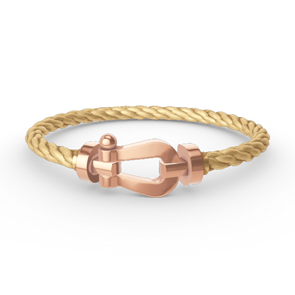[Regalia Jewelry]FORCE LARGE HORSESHOE NO DIAMOND BRACELET ROSE GOLD
