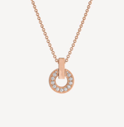 [Regalia Jewelry]GARI NECKLACE PINK GOLD DIAMOND