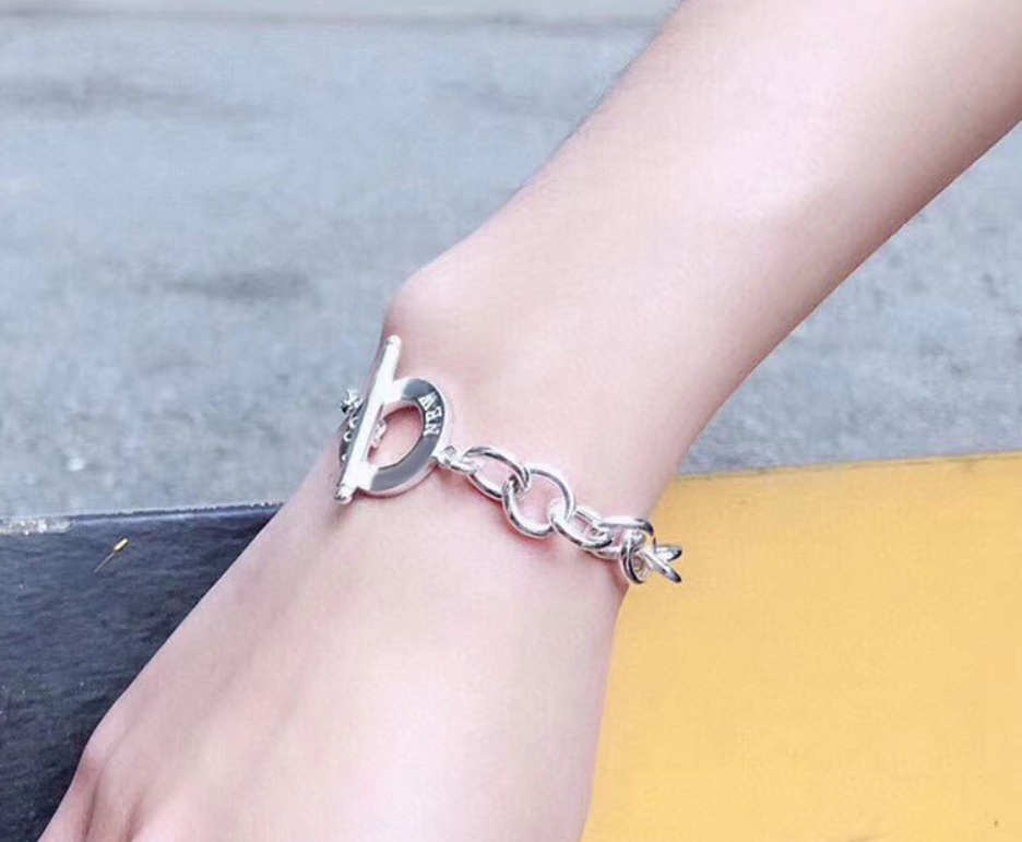 [Regalia Jewels]TOGGLE TAG BRACELET SILVER