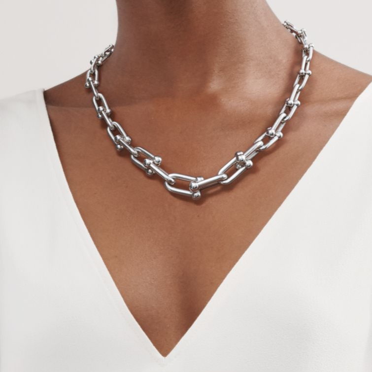 [Regalia Jewels]HARDWEAR SILVER CHOKER
