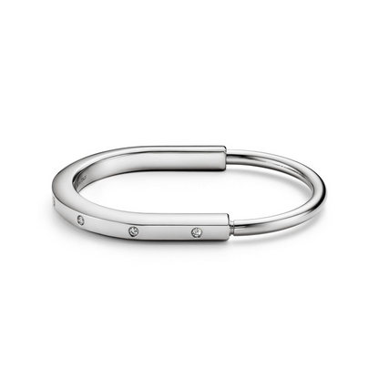 [Regalia Jewels]LOCK BRACELET 8 DIAMOND