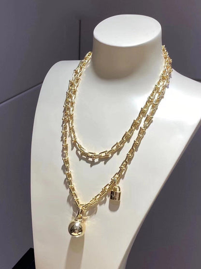 [Regalia Jewels]HARDWEAR WRAP NECKLACE