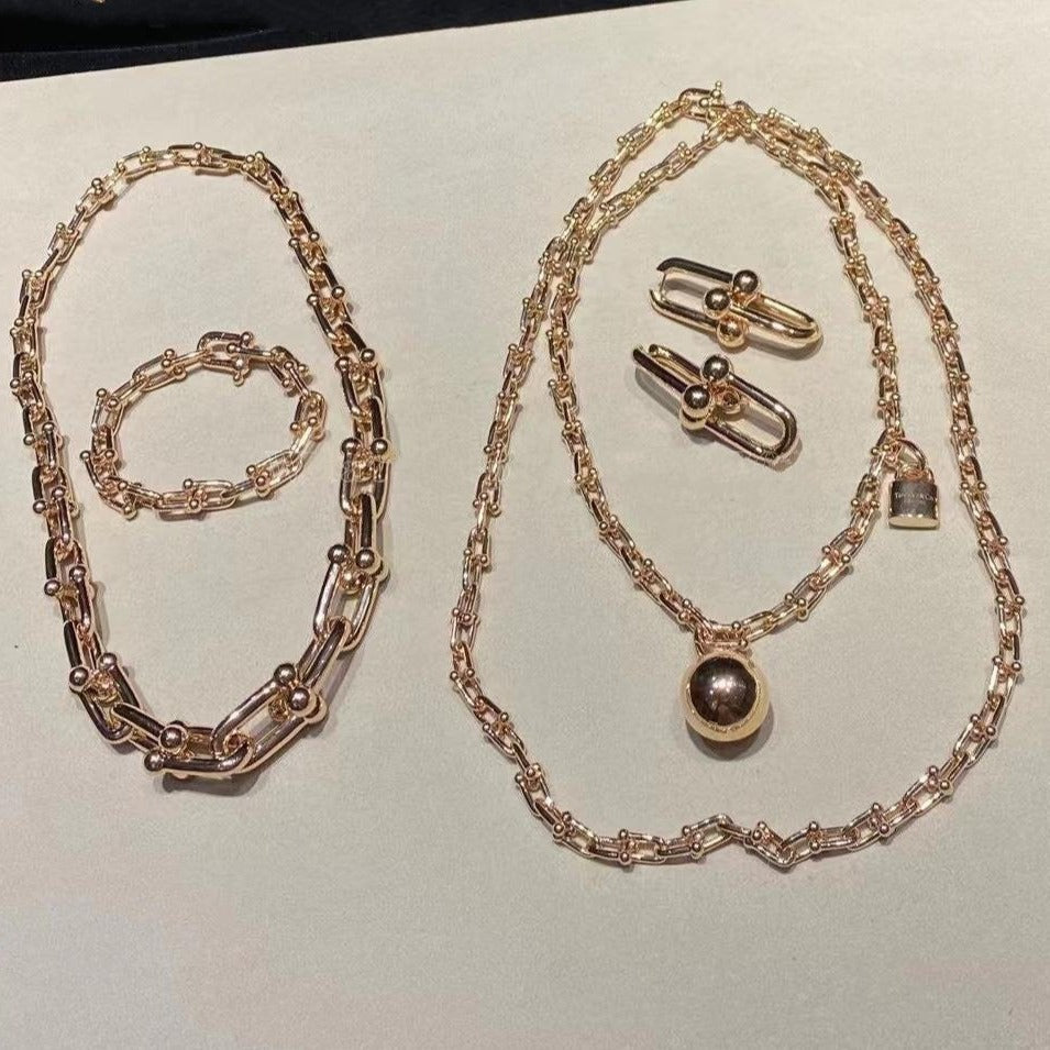 [Regalia Jewels]HARDWEAR WRAP NECKLACE
