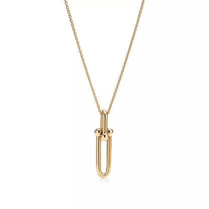 [Regalia Jewels]HARDWEAR GOLD DROP PEDANT NECKLACE