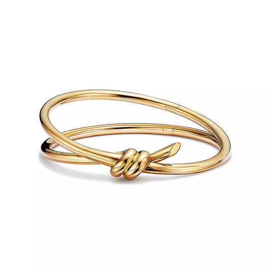 [Regalia Jewels]KNOT DOUBLE ROWS BRACELET