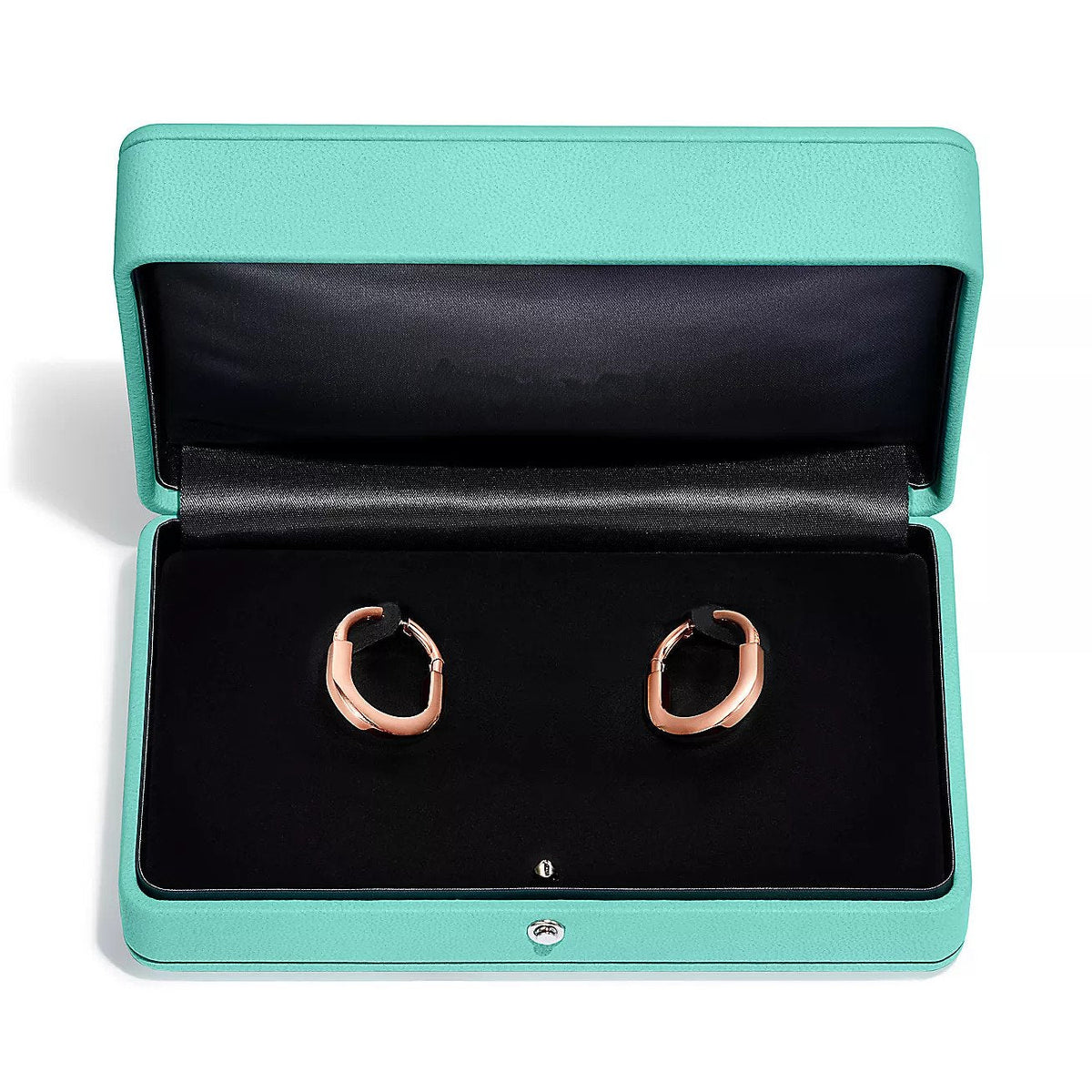 [Regalia Jewels]LOCK MEDIUM DIAMNOND EARRINGS