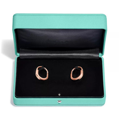 [Regalia Jewels]LOCK MEDIUM DIAMNOND EARRINGS