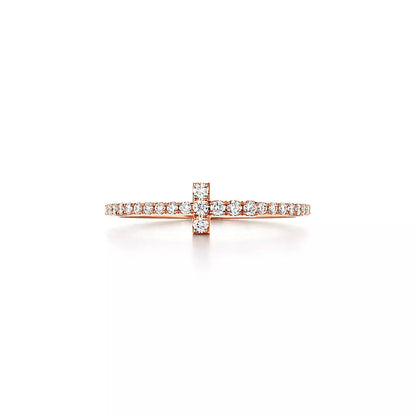 [Regalia Jewels]T RING DIAMOND PINK GOLD