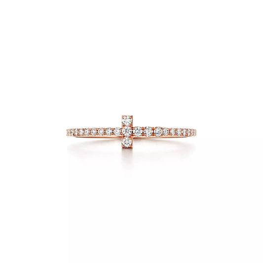 [Regalia Jewels]T RING DIAMOND PINK GOLD