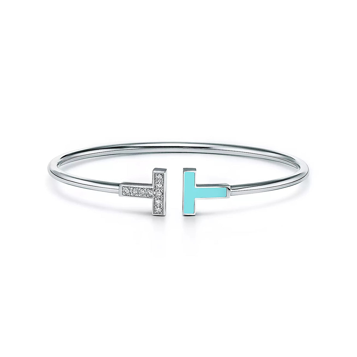 [Regalia Jewels]T BRACELET 1.8MM TURQUOISE DIAMOND PINK GOLD
