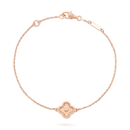 [Regalia Jewelry]CLOVER SINGLE FLOWER BRACELET