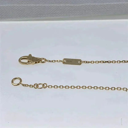 [Regalia Jewelry]CLOVER  CARNELIAN SINGLE FLOWER BRACELET