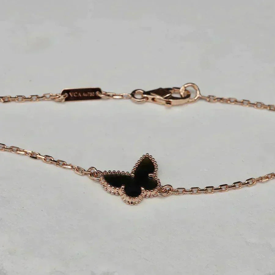 [Regalia Jewelry]BUTTERFLY ONYX  BUTTERFLY BRACELET