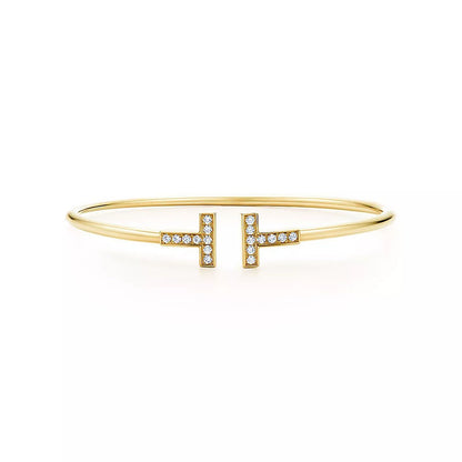 [Regalia Jewels]T BRACELET 1.8MM GOLD DIAMOND