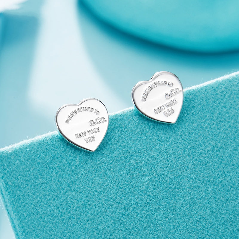 [Regalia Jewels]RETURN TO TIF LOVE SILVER EARRINGS