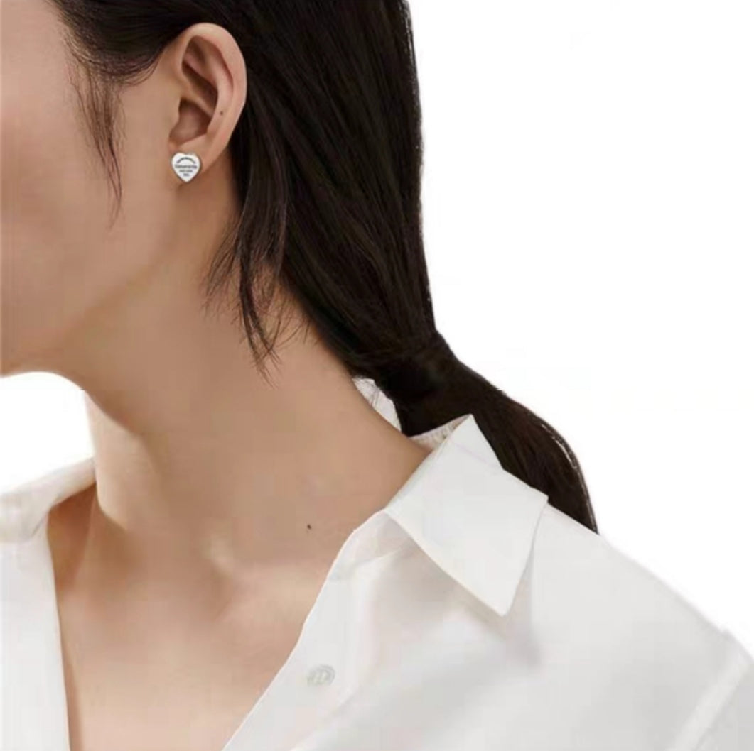 [Regalia Jewels]RETURN TO TIF LOVE SILVER EARRINGS
