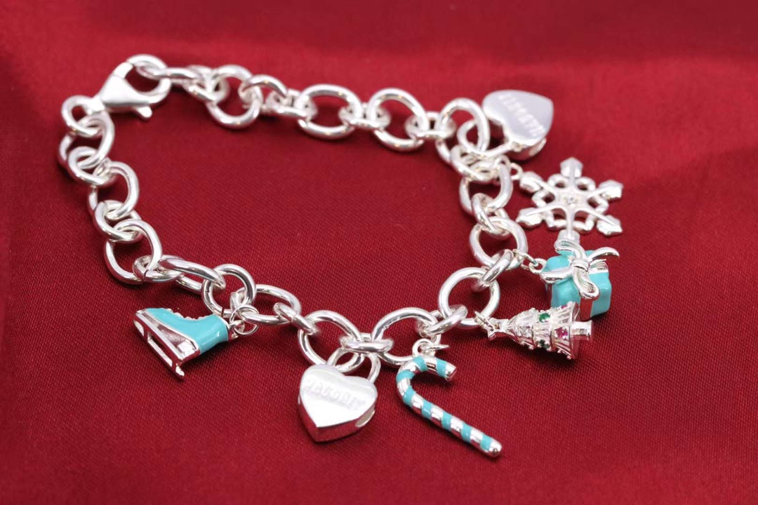 [Regalia Jewels]CHRISTMAS SILVER BRACELET