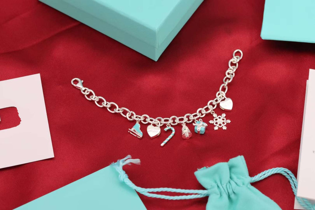 [Regalia Jewels]CHRISTMAS SILVER BRACELET